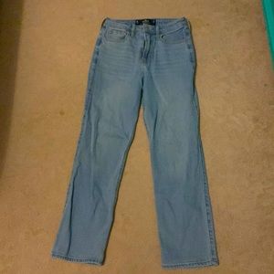 Ultra High rise vintage straight leg jeans from hollister